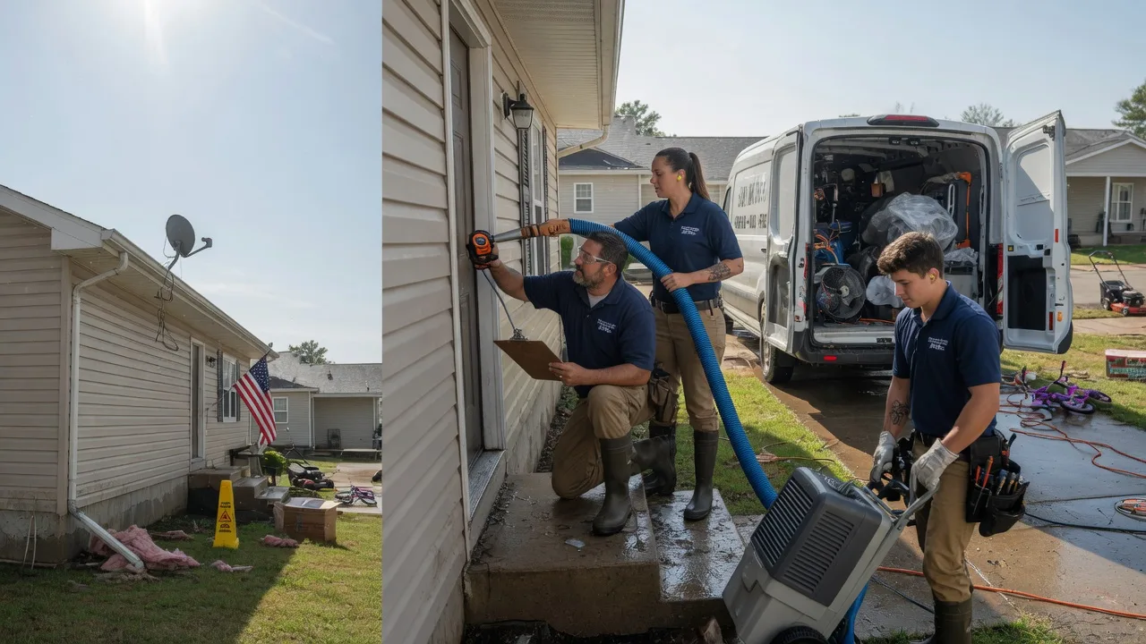 Ceiling Water Damage Restoration in Lovell, ME near me